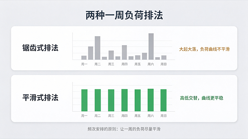 每周练几次最合适？先看负荷，再看状态